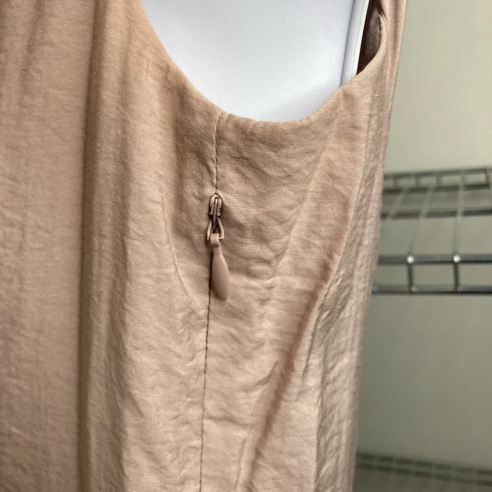 RODIKA ZANIAN Pink Mini Shift Dress 38/6 French‎ Modern Coquette Feminine Clean